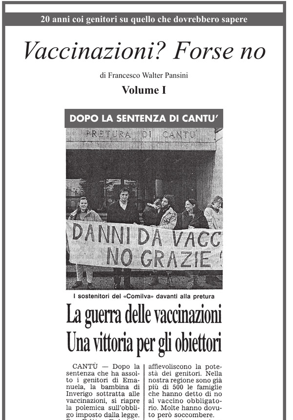Copertina di Vaccinazioni? Forse no
